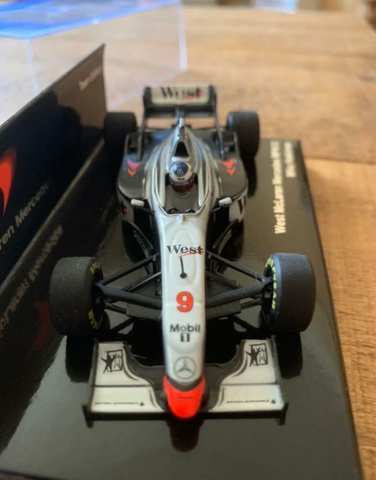 WEST MCLAREN MERCEDES 1/43 SCALE MIKA HAKKINEN