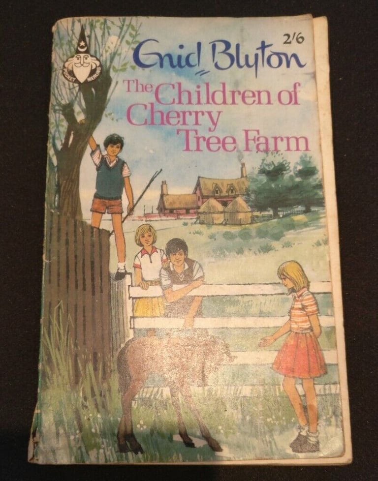 Early Enid Blyton book 'The Children of Cherry Tree Farm'. 