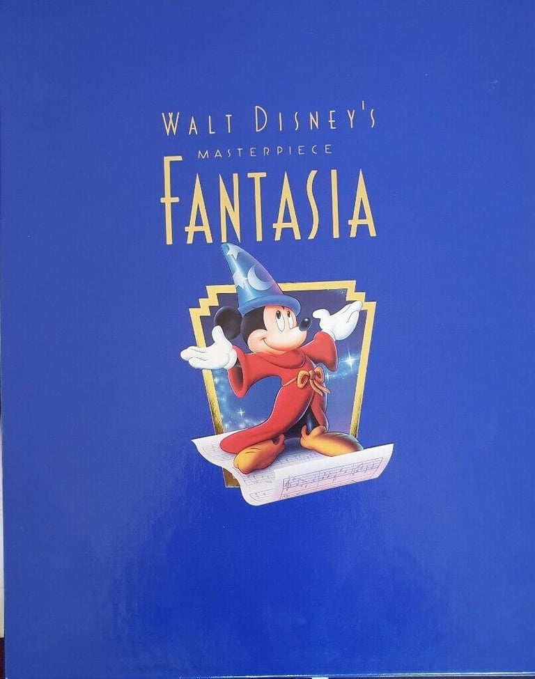 Fantasia Deluxe Commemorative Edition VHS and CD set