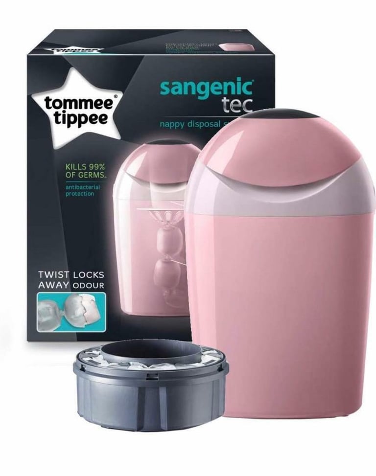 image for New Tommee Tippee disposal tub (pink)