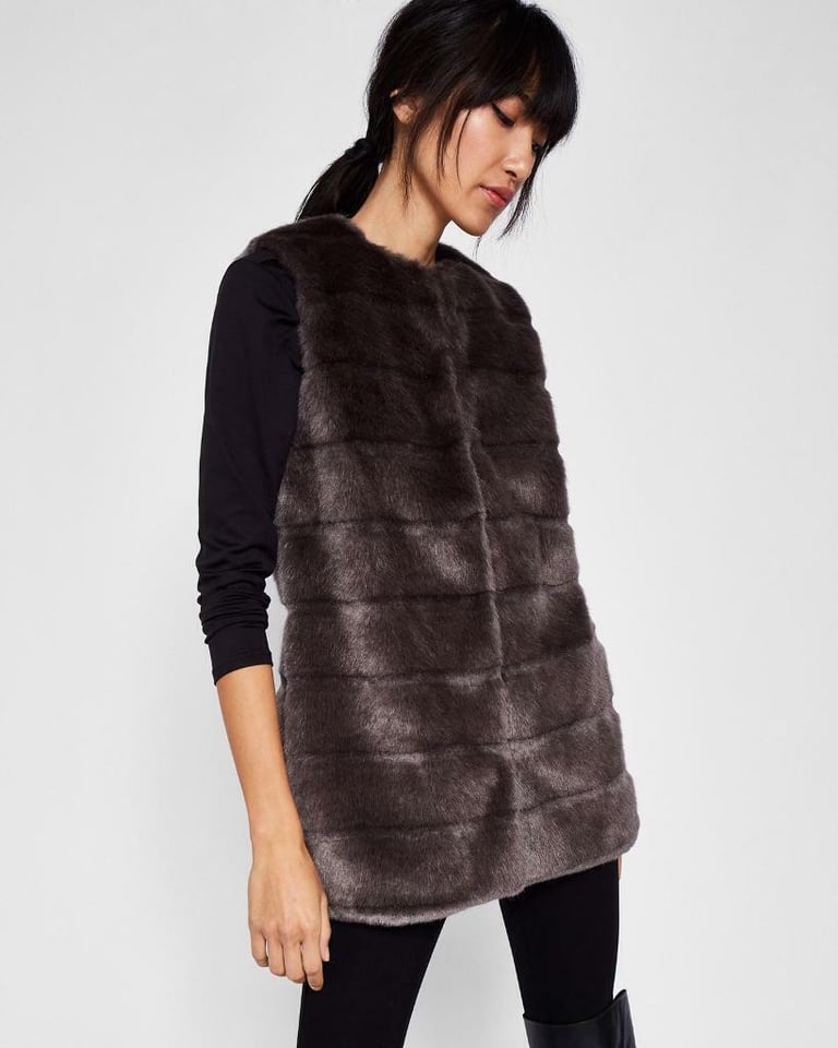image for TED BAKE FAUR FUR GILET RRP 199