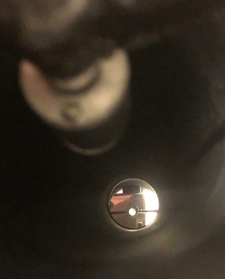 Charles Frank 1969 4”  antique   collectable Reflector Telescope 