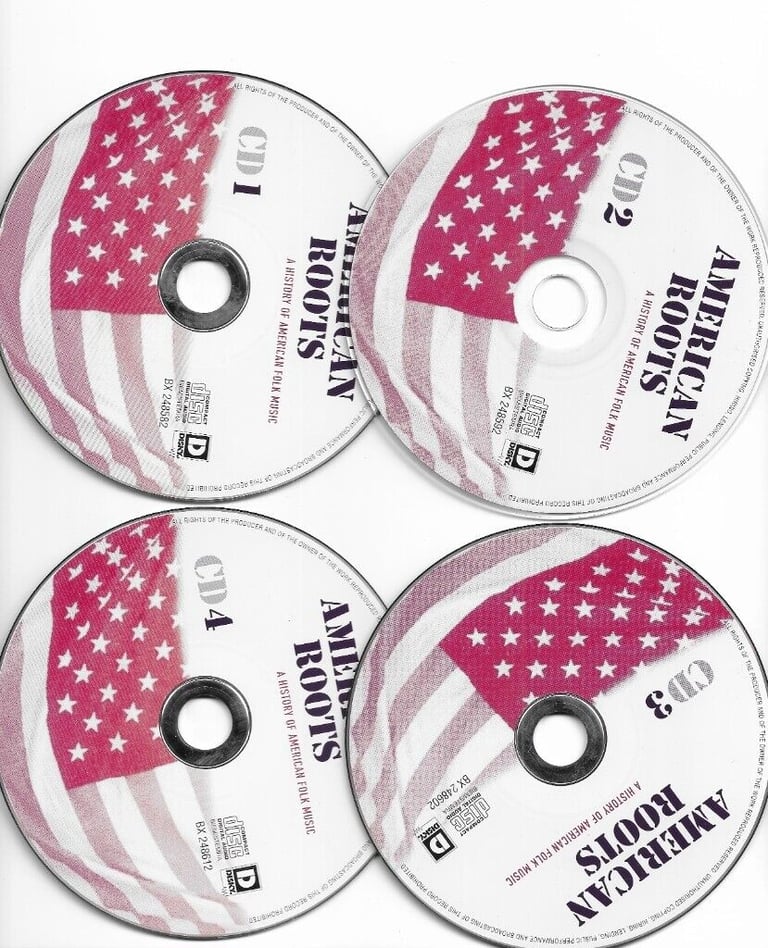 image for American Roots - A History Of American Folk Music  -  4 CD's  -  104 Tracks