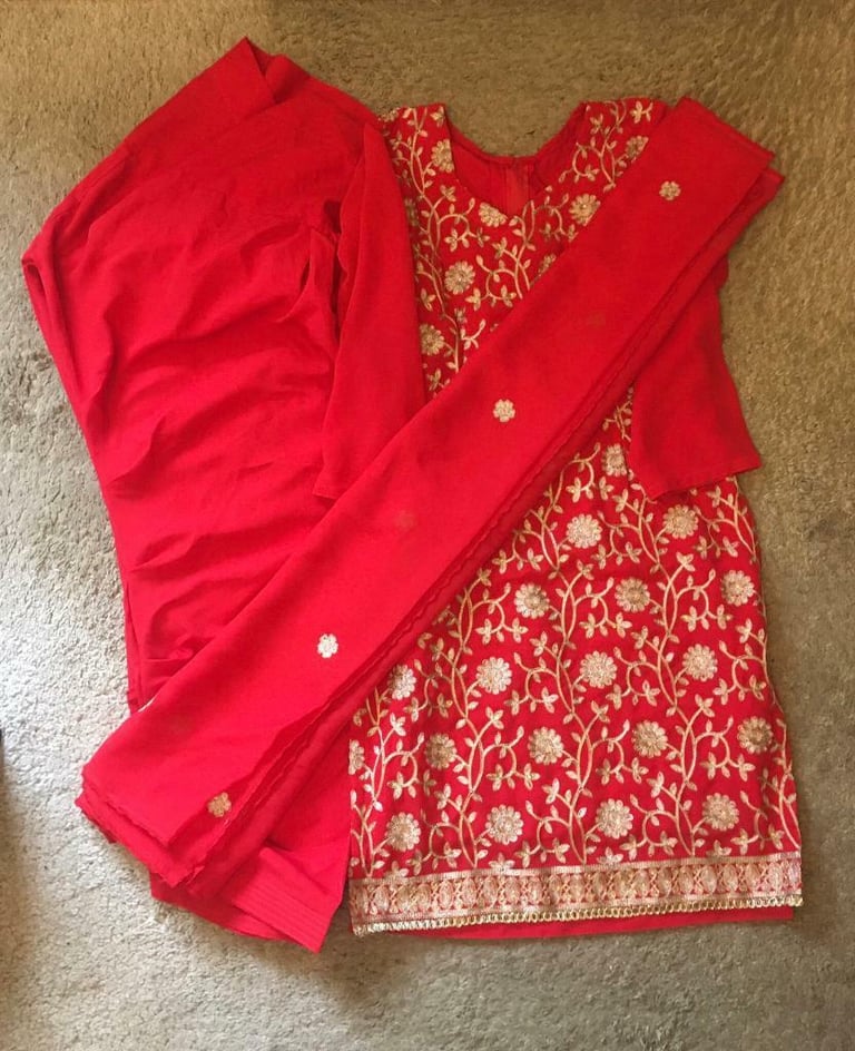 image for Beautiful red and gold suit