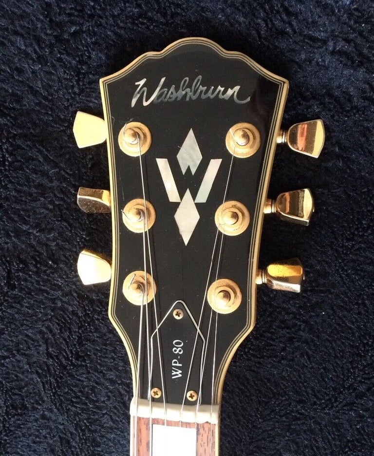 1991 Washburn WP-80 Les Paul Electric Guitar with upgrades for sale