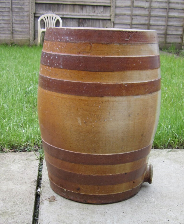 Antique Ceramic Wine /Beer Barrel- Garden Table with Marble Top | in  Burscough, Lancashire | Gumtree