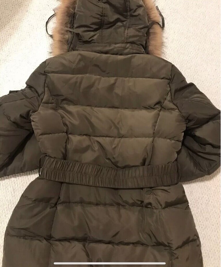Ladies padded jacket (Attentif) Khaki size 12. New with tags.