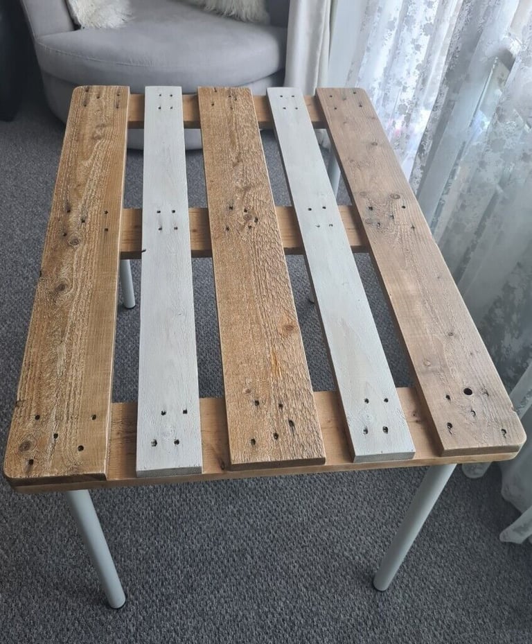 Hand Made Reclaimed Pallet Dining Table 