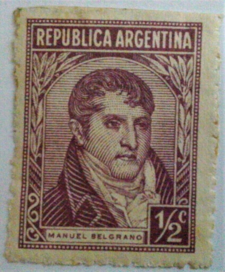 image for ARGENTINE REPUBLIC 1935-1954 POSTAGE STAMPS (6)