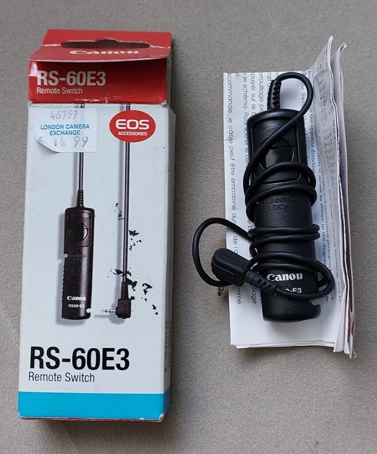 image for Brand new Canon remote switch RS60E3