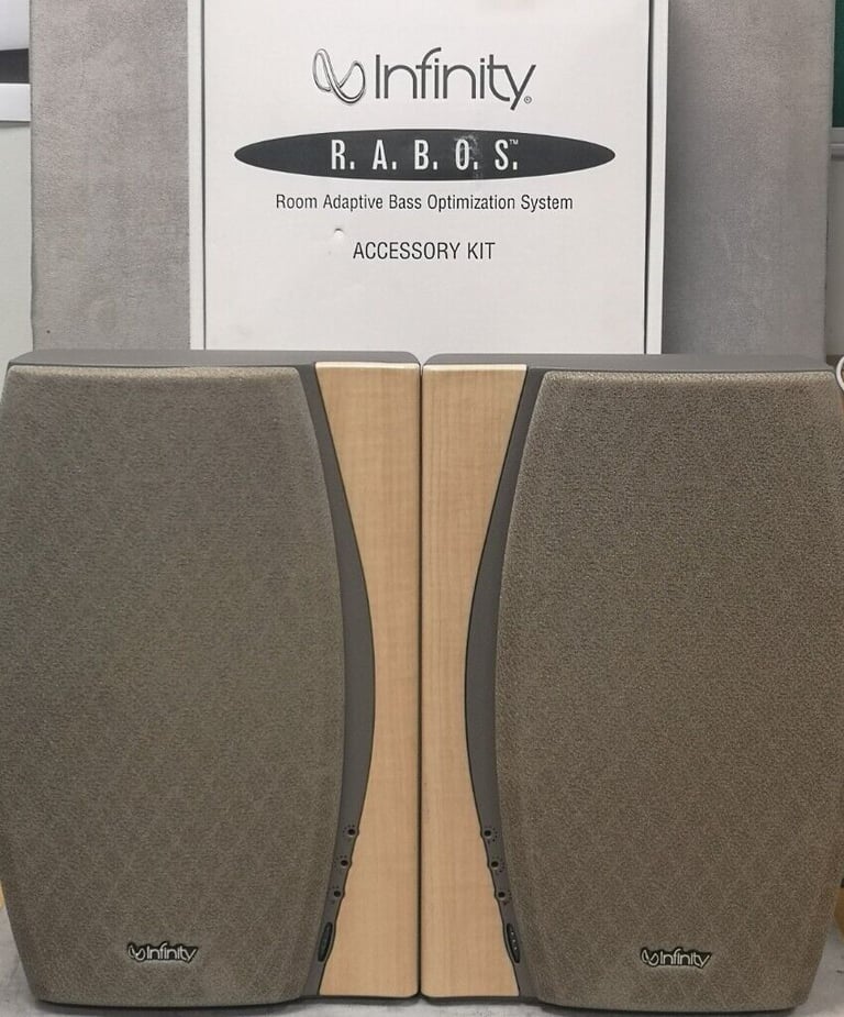 Infinity Intermezzo 2.6 Speakers with R.A.B.O.S. kit & stands