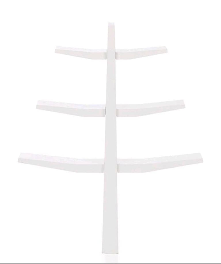 NEW Mothercare white wooden tree shelf