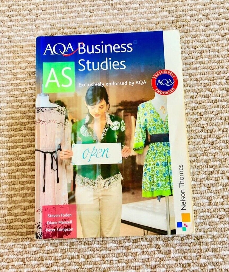 AQA Business Studies AS Paperback Book by Diane Mansel