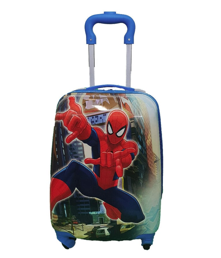 Sale New Avengers Hard Shell Kids Holiday Luggage 4 Wheels Trolley Suitcase Cabin School Travel