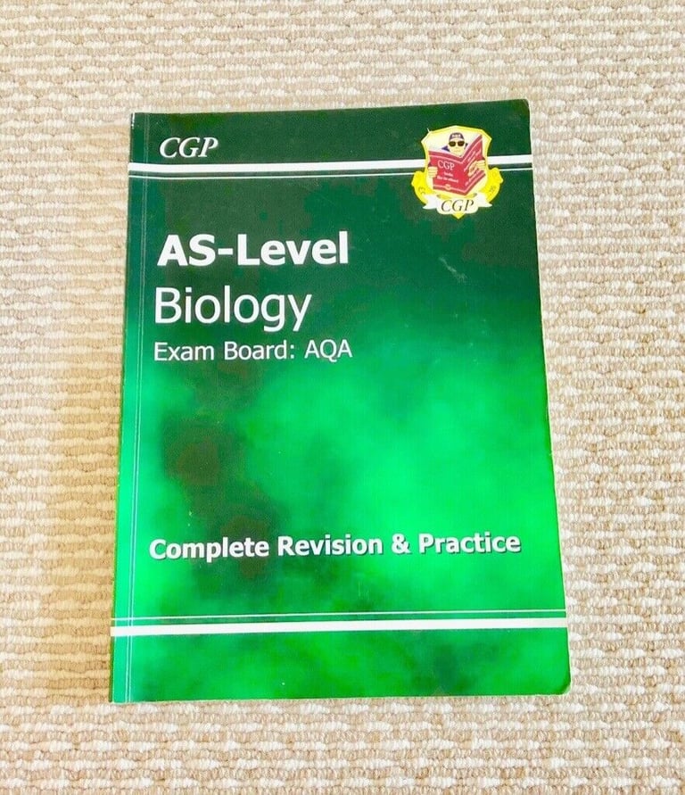 Like New AS-Level Biology AQA Complete Revision & Practice by CGP Books (Paperback, 2008)