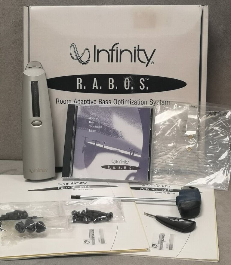 Infinity Intermezzo 2.6 Speakers with R.A.B.O.S. kit & stands