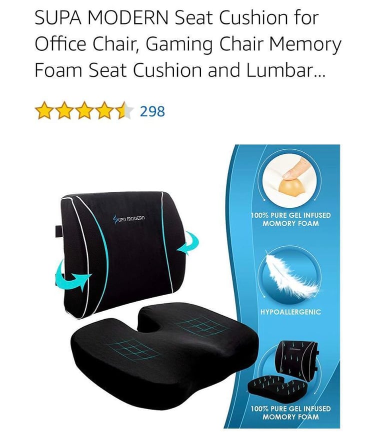 image for SUPA Modern Seat and Back Cushion 