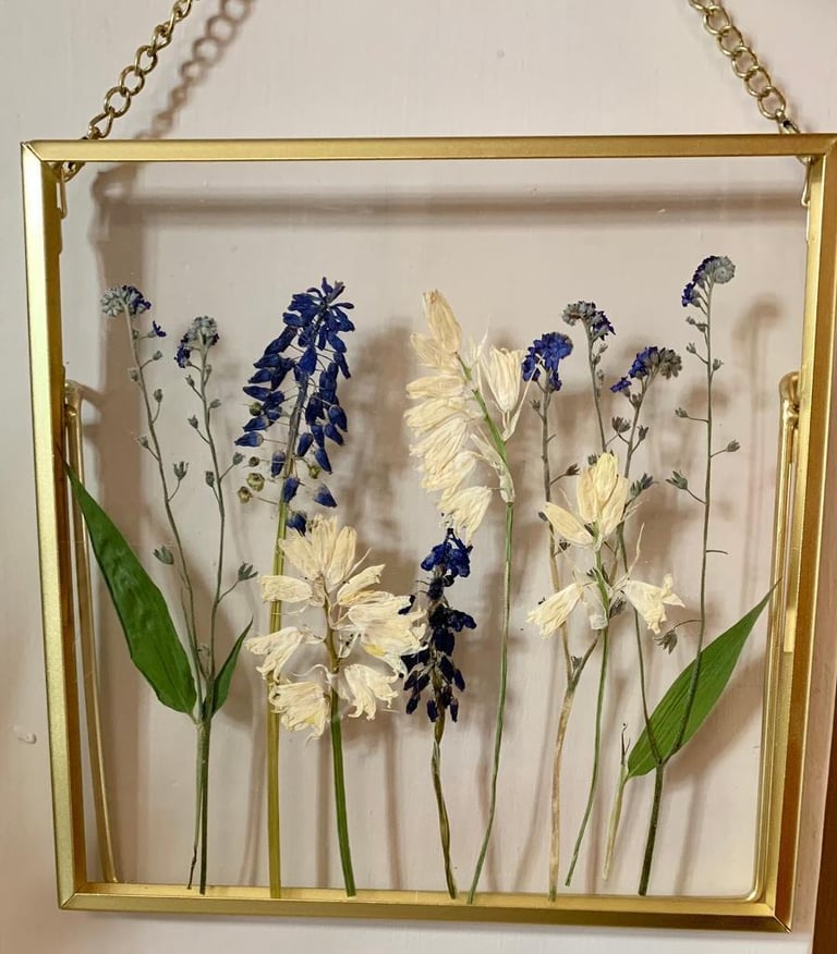 image for Pressed flowers framed 
