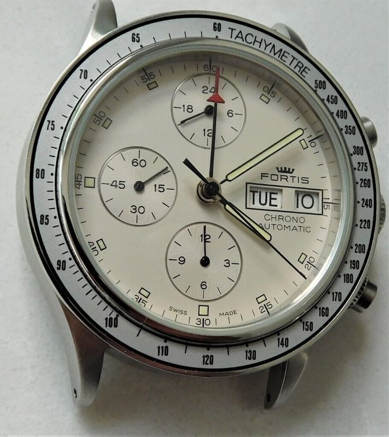 Fortis Stratoliner automatic mechanical chronograph wristwatch