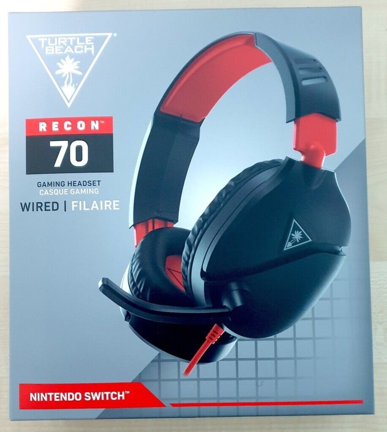 image for Headphone BNIB for Xbox, PS5, PS4 Headset - Black/Red