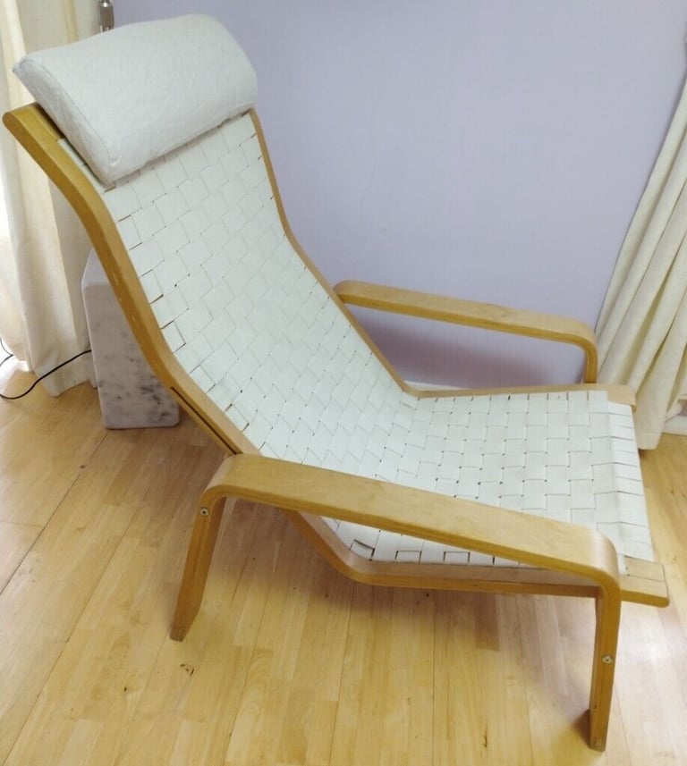Vintage PULKKA ASKO Design Reclining Bentwood Chair