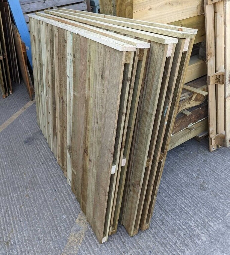 Heavy Duty Double Sided, Closed Board Fence Panels from £50
