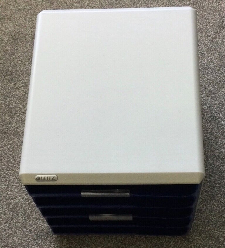 Leitz 5 Draw Desktop Organiser File Cube