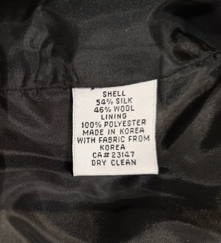Talbots black and white short jacket