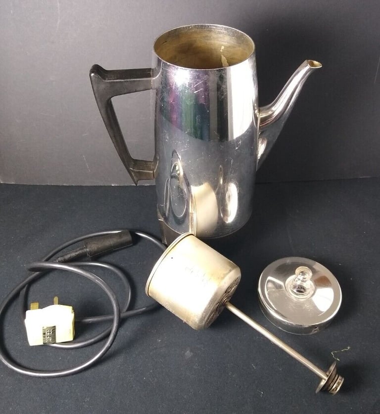Russell Hobbs electric coffee percolator with lead, can deliver locally for free