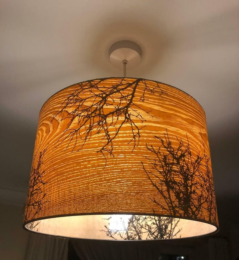 Pair of John Lewis ceiling light / lamp shade £60