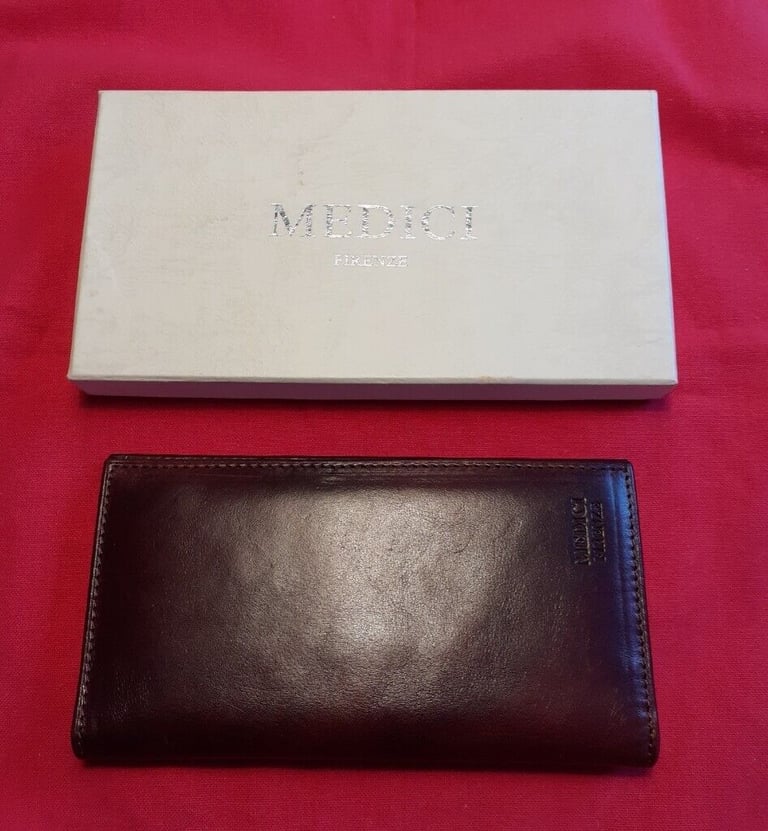 Medici leather card holder