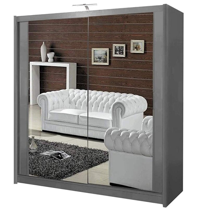 **High Quality Brand New Sliding Mirror Door Wardrobe Cupboards Available
