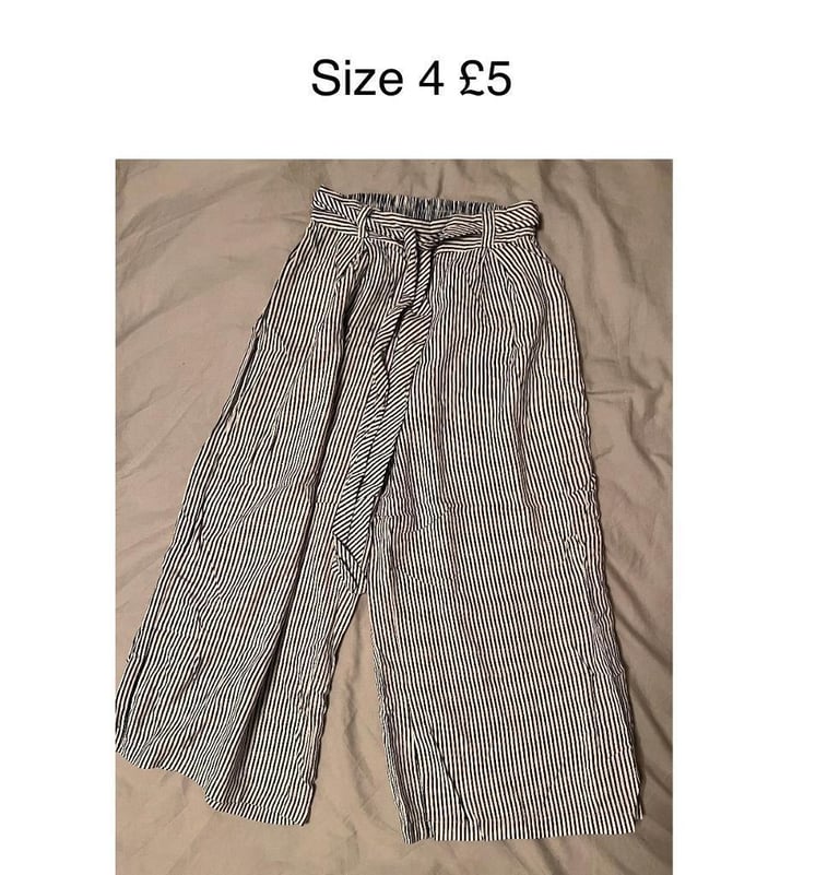 Striped deals trousers primark