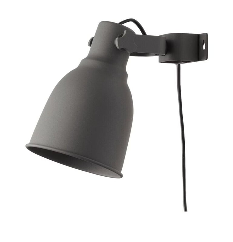 New HEKTAR Wall/clamp spotlight, light brown. 