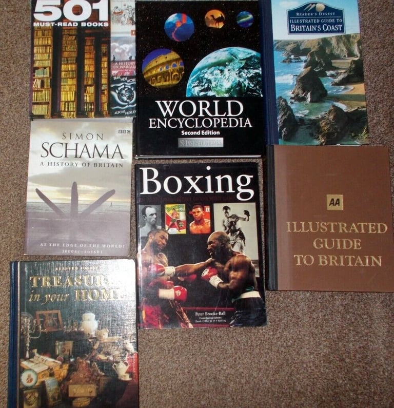 image for 7 Large Format Books