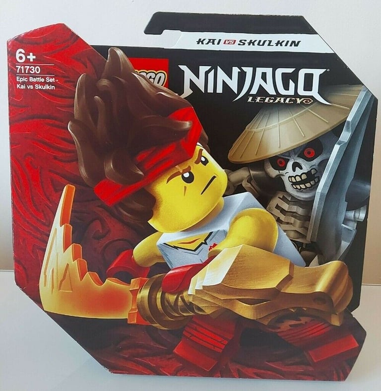 LEGO 71730 Ninjago EPIC BATTLE SET KAI vs SKULKIN Brick Set