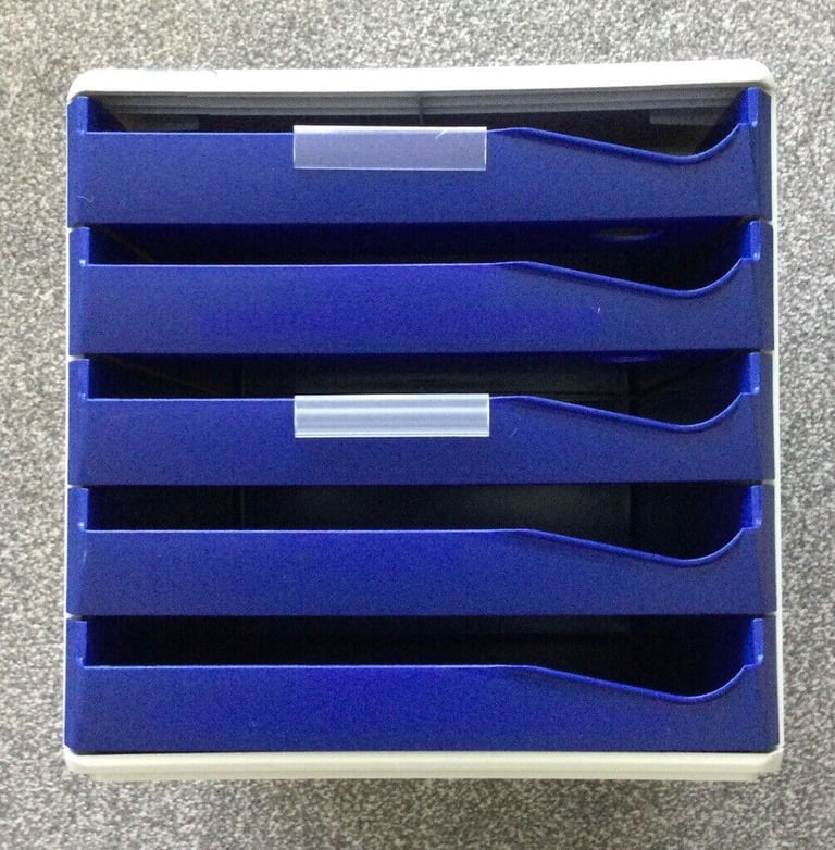 Leitz 5 Draw Desktop Organiser File Cube