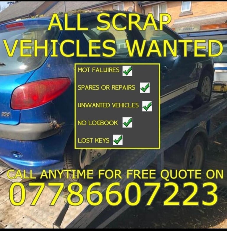 Wanted all scrap motors and vans