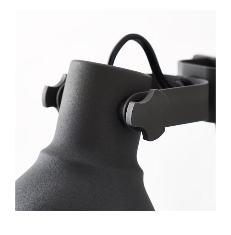 New HEKTAR Wall/clamp spotlight, light brown. 