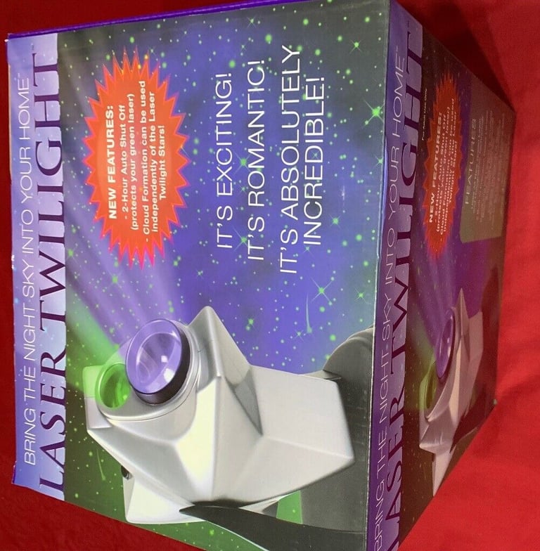 image for Star shaped laser twilight projector