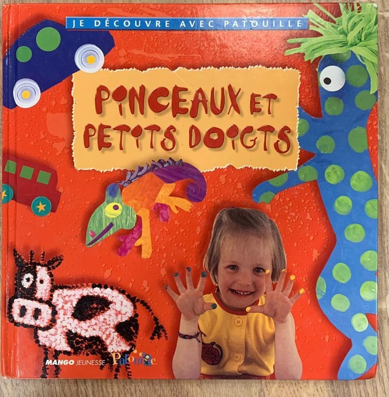 Set of two books in French for little children 
