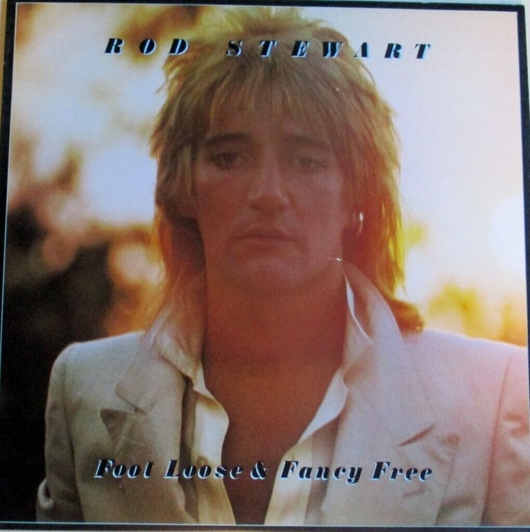 image for ROD STEWART LP RECORD.... FOOT LOOSE AND FANCY FREE