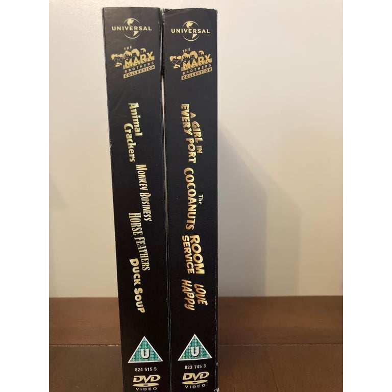 *MINT CONDITION*THE MARX BROTHERS COLLECTION 8 MOVIE COLLECTION 
