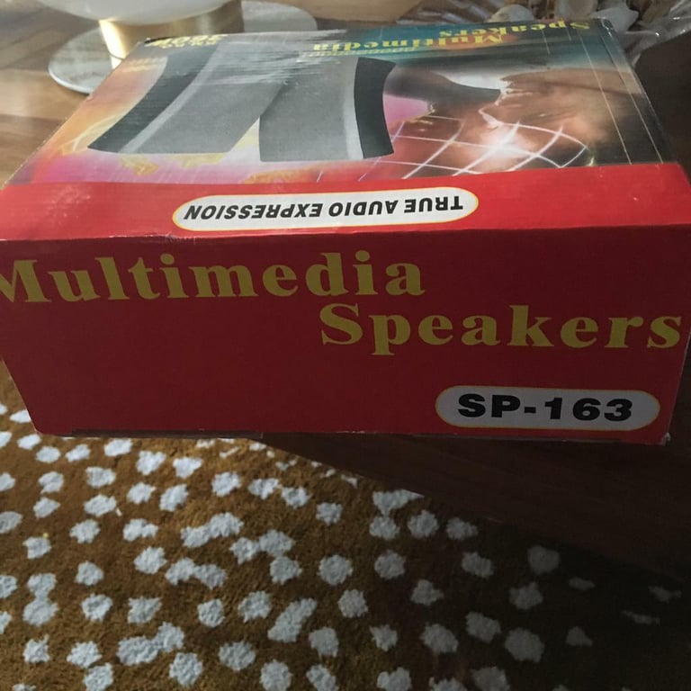 Brand new boxed computer speakers 