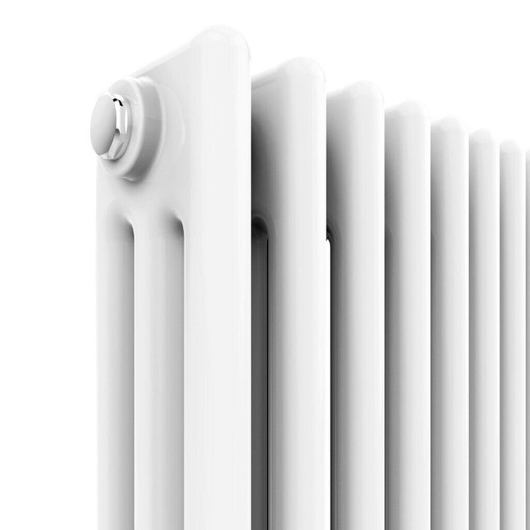 New Triple White Traditional Vertical Radiator 1800 x 376mm RRP £340 Our Price £225