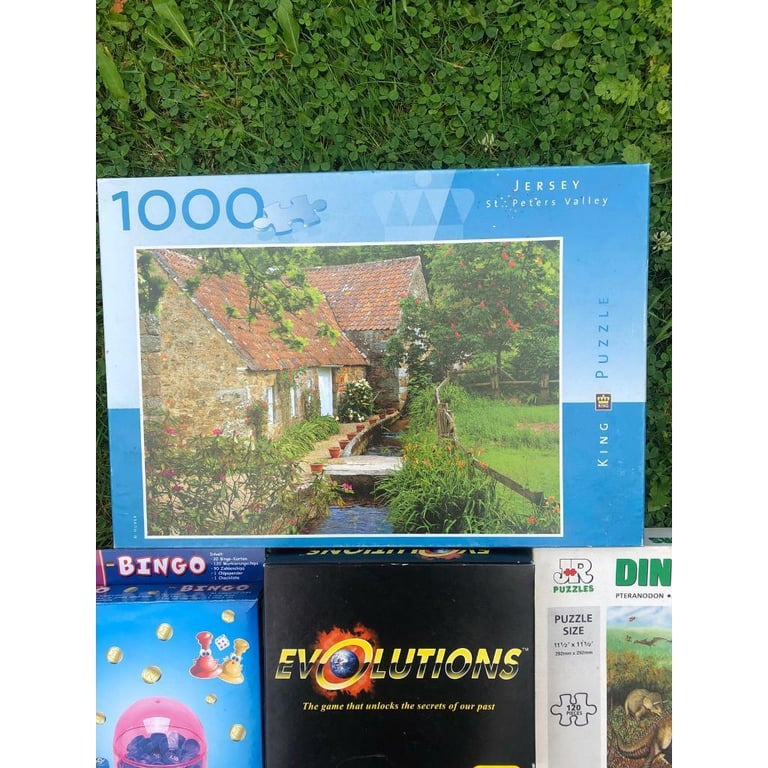 Jigsaws, board game & bingo