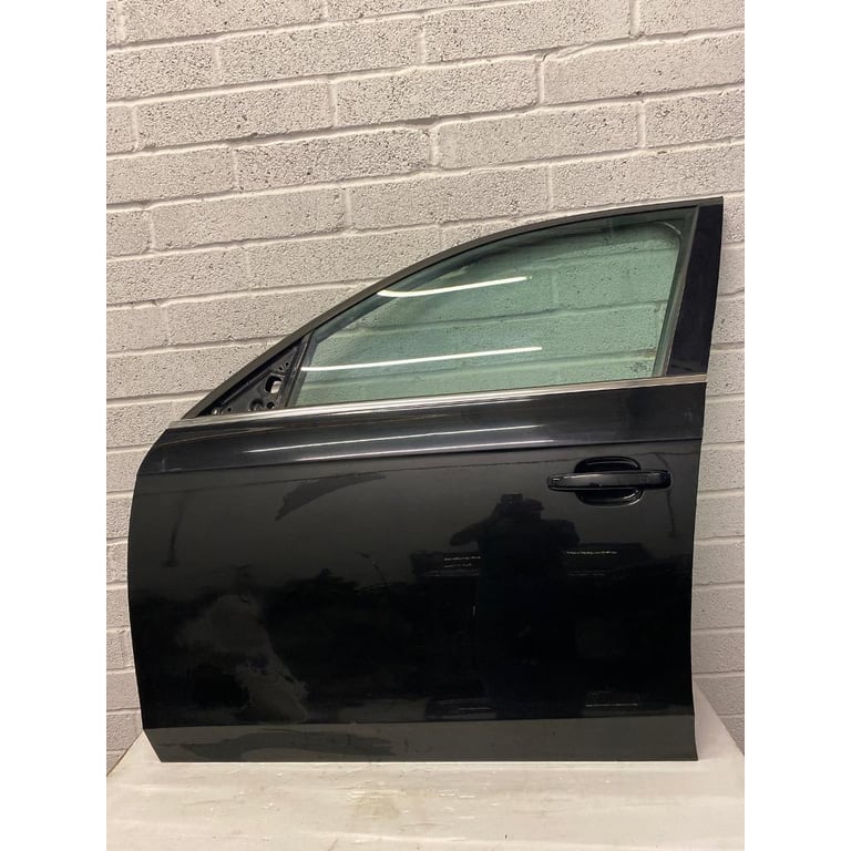 Audi A4 S Line Door Passenger Front Left Side, Colour Code: Black LZ9Y
