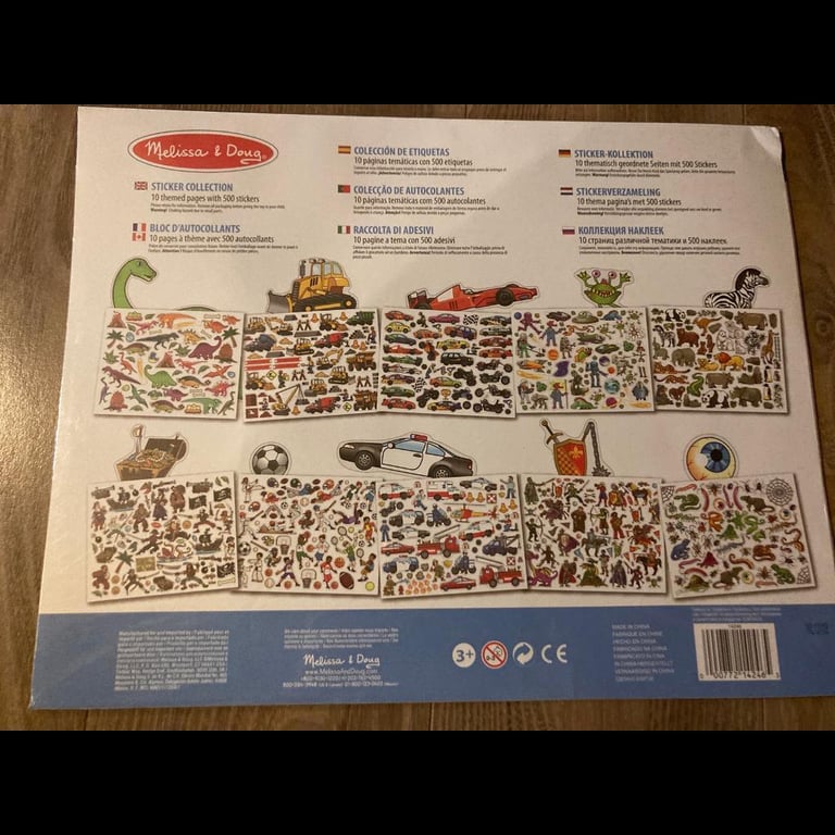 Melissa and Doug sticker collection - New