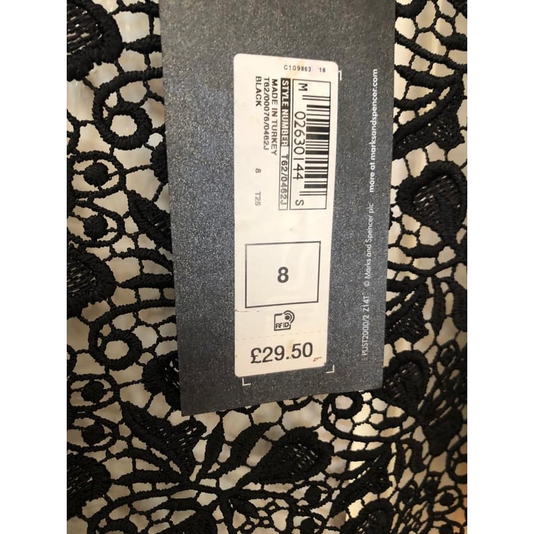 M&S Per Una size 8 new with tags black top