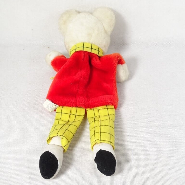 Rupert The Bear Annuals x 5 (1996-1999 +2001). + Rupert hand Puppet #1